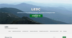 Desktop Screenshot of lamoilleeconomy.org
